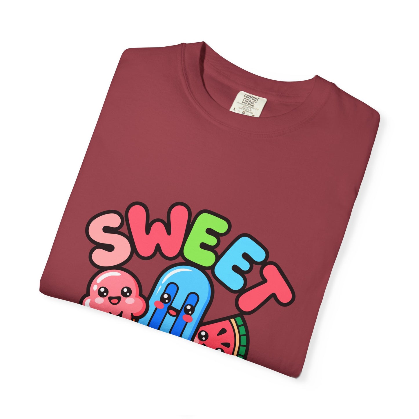 Sweet Summer Unisex T-Shirt | Cute Summer Apparel, Ice Cream Shirt, Beachwear, Gift for Ice Cream Lovers, Bright Casual Tee