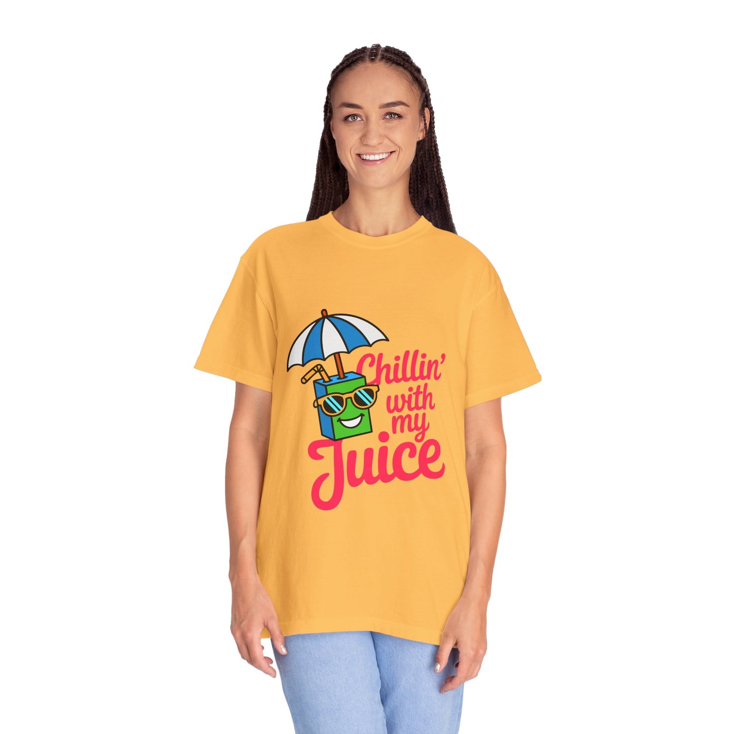 Chillin' with My Juice Unisex Garment-Dyed T-Shirt