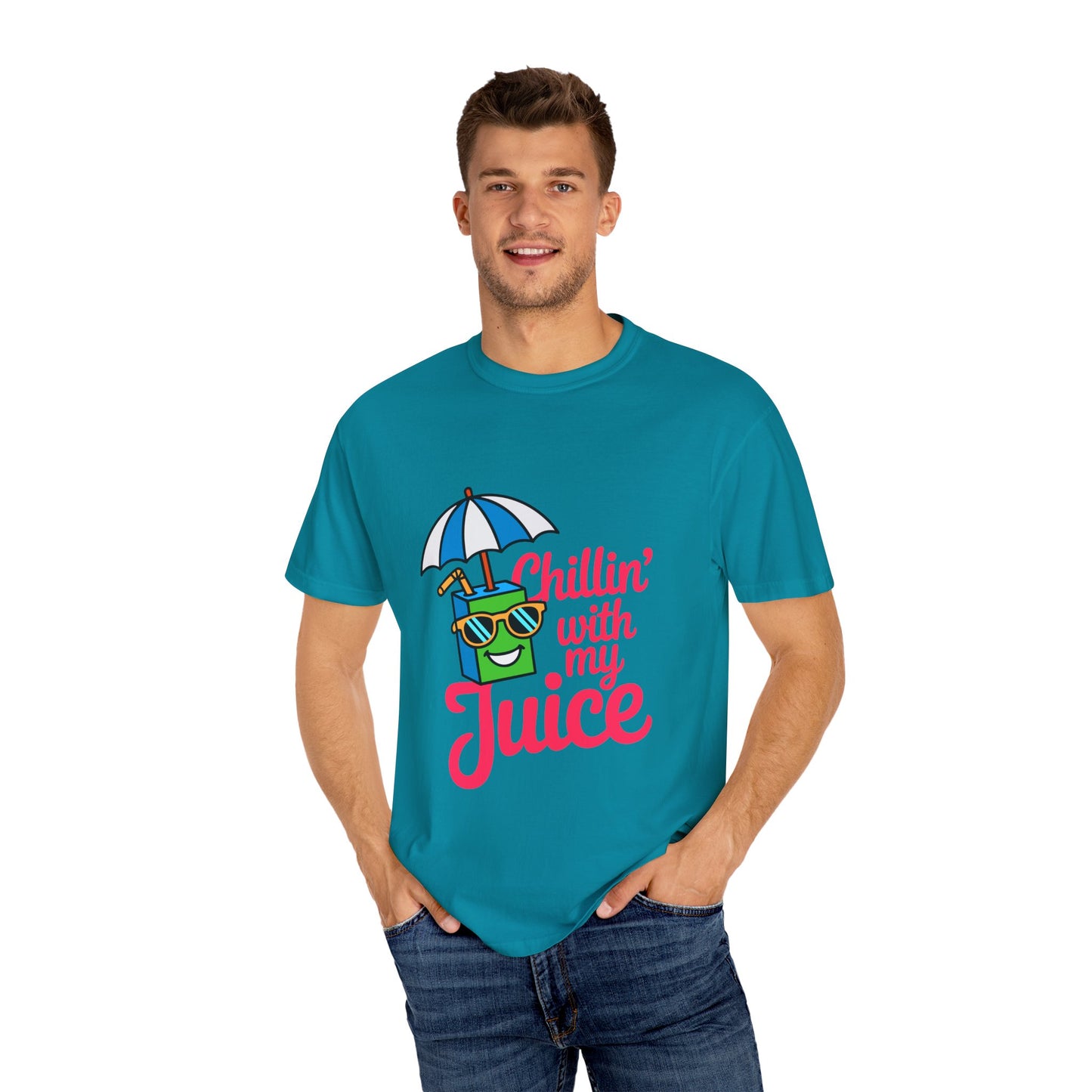 Chillin' with My Juice Unisex Garment-Dyed T-Shirt
