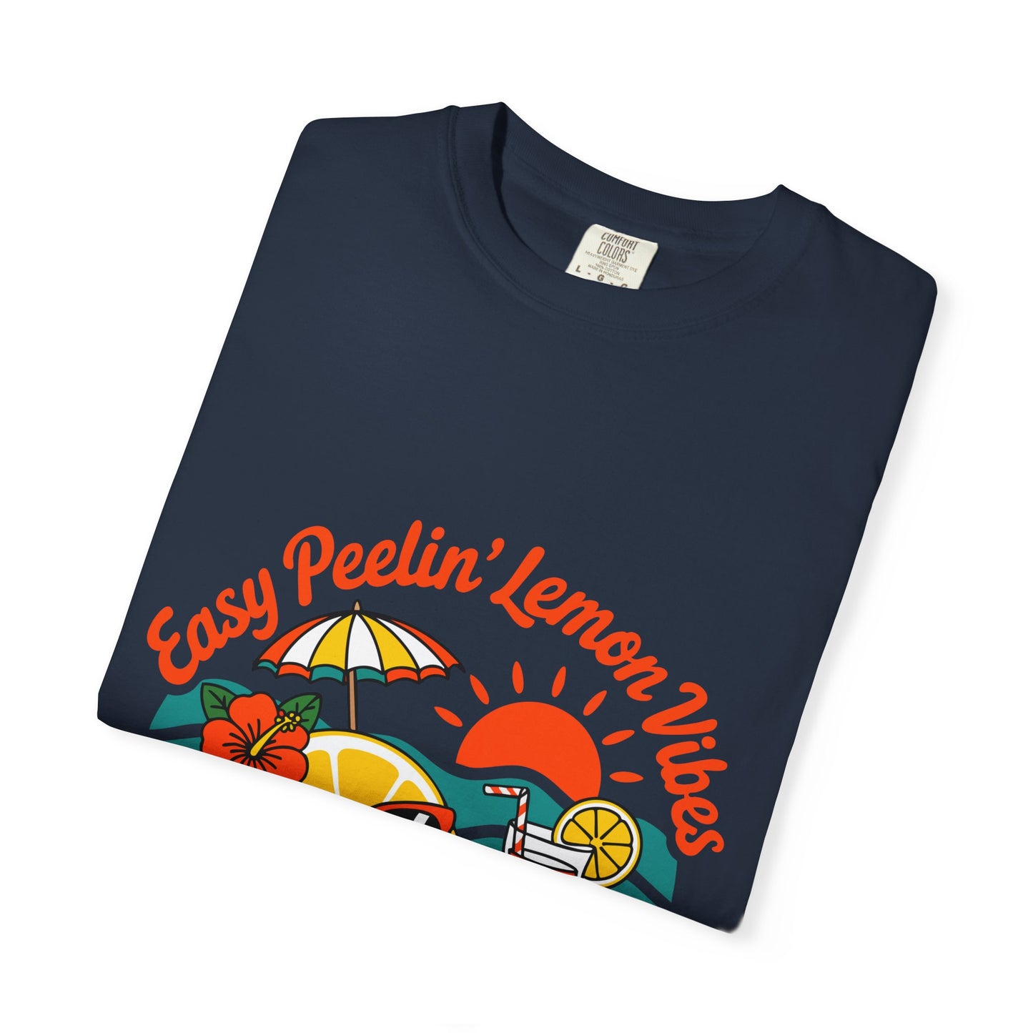 Easy Peelin' Lemon Vibes Unisex T-Shirt - Summer Fun Style