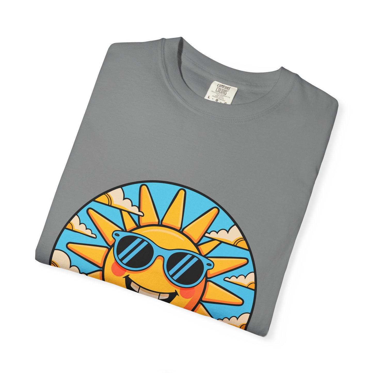 Sunshine Vibes Only Unisex Garment-Dyed T-Shirt - Feel-Good Summer Wear