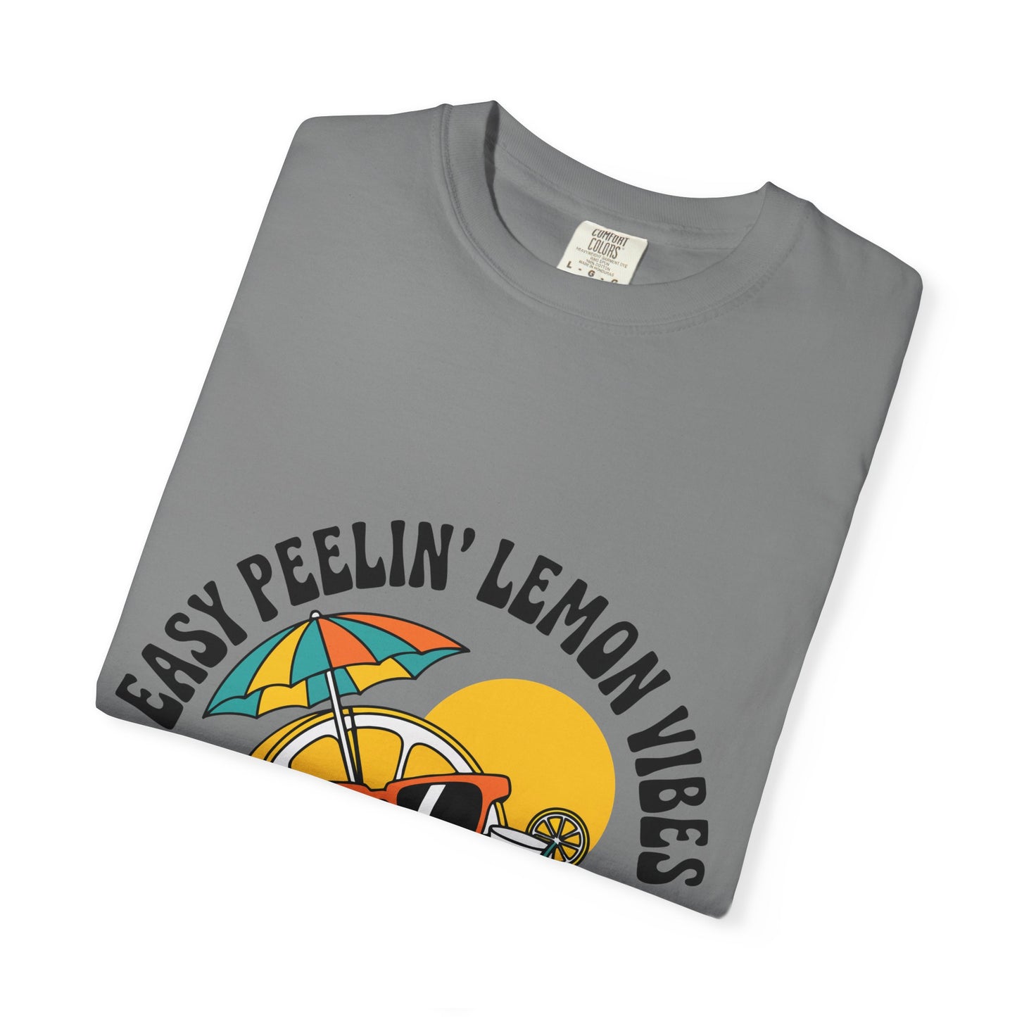 Easy Peelin' Lemon Vibes Unisex T-Shirt - Summer Fun Tee