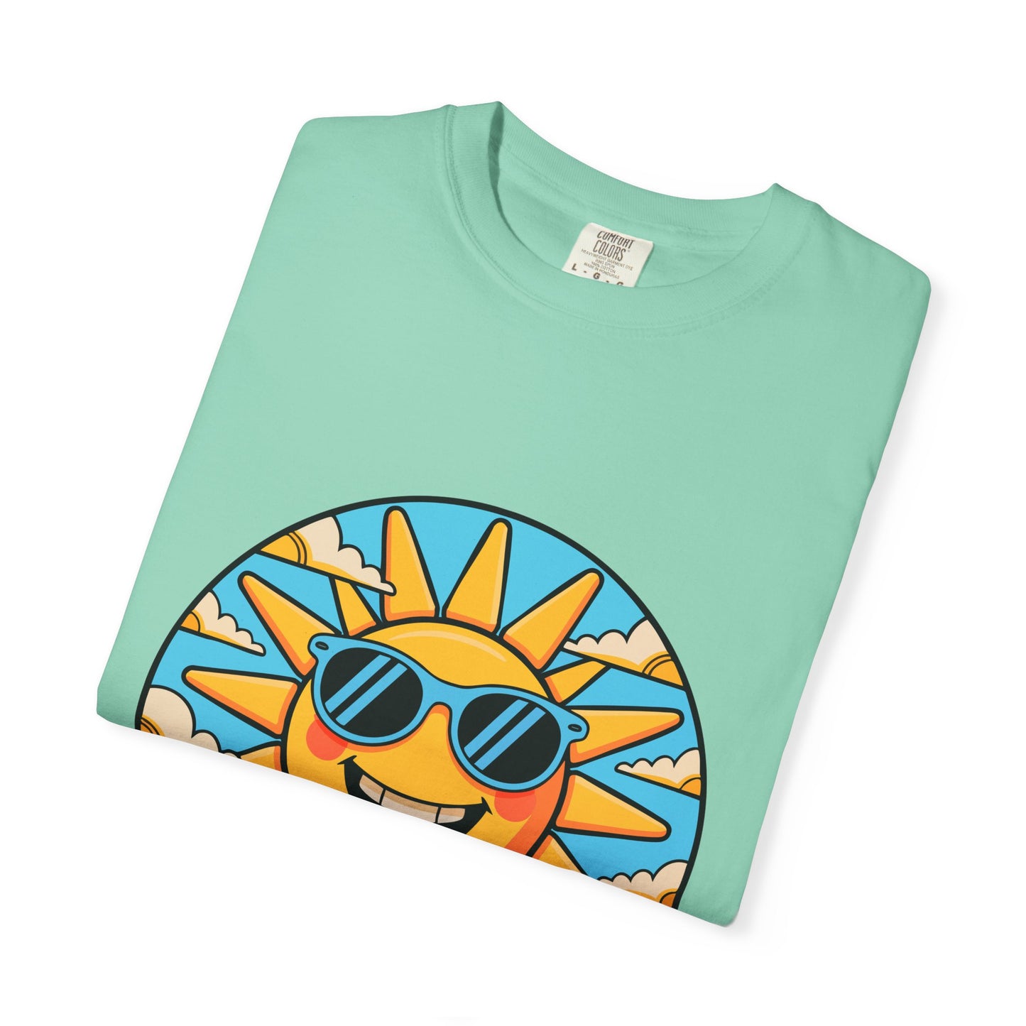 Sunshine Vibes Only Unisex Garment-Dyed T-Shirt - Feel-Good Summer Wear