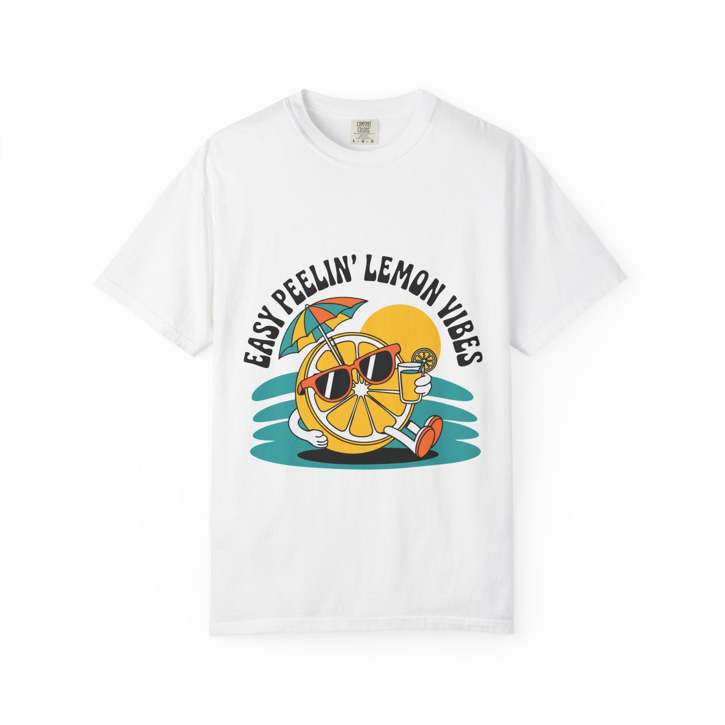 Easy Peelin' Lemon Vibes Unisex T-Shirt - Summer Fun Tee