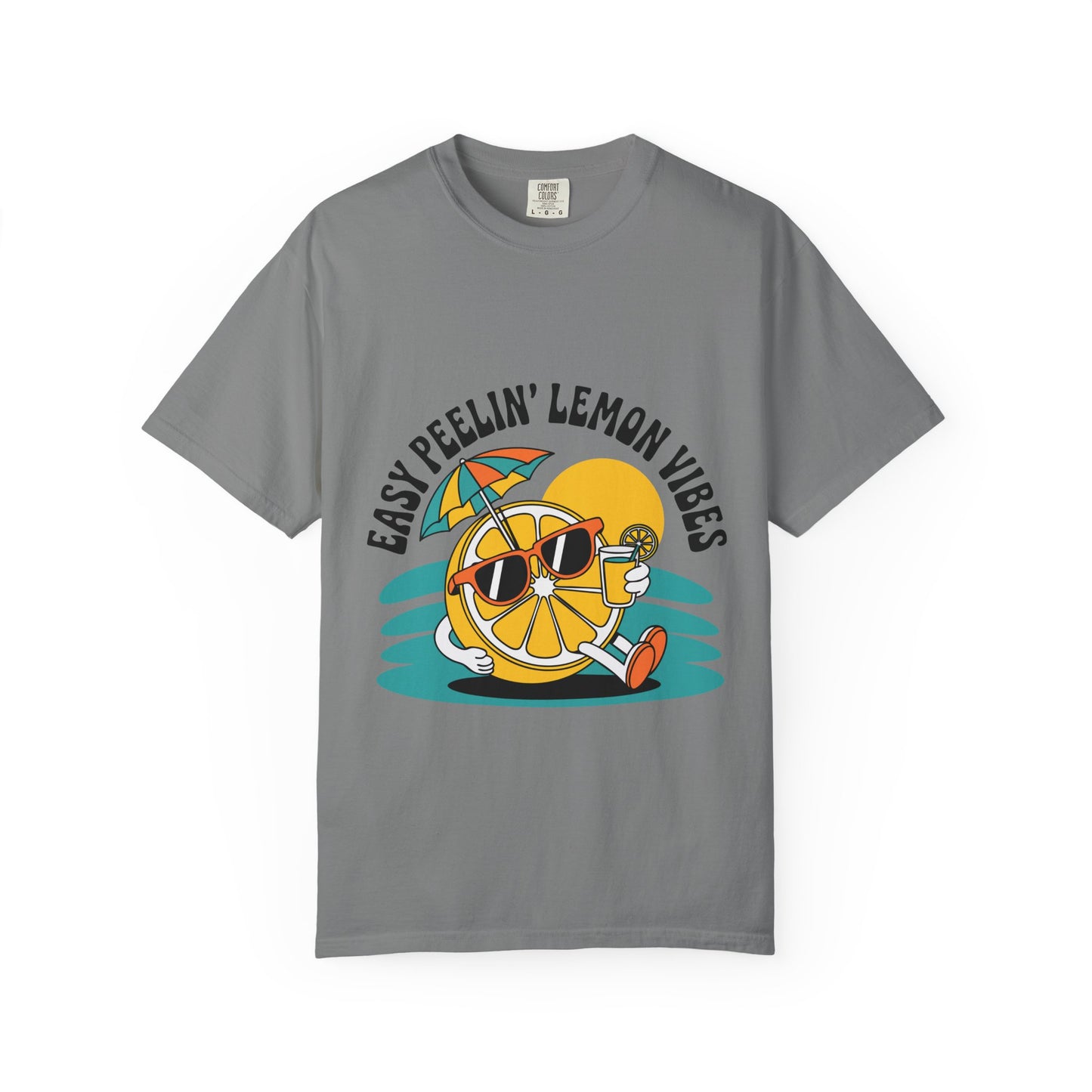Easy Peelin' Lemon Vibes Unisex T-Shirt - Summer Fun Tee