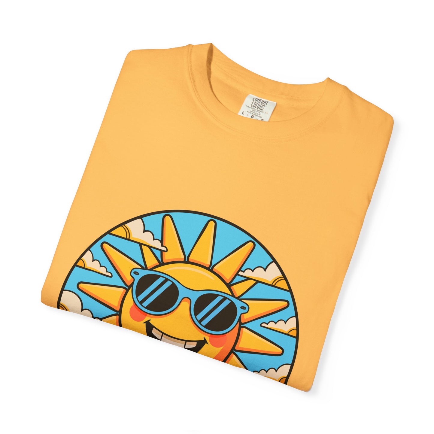 Sunshine Vibes Only Unisex Garment-Dyed T-Shirt - Feel-Good Summer Wear
