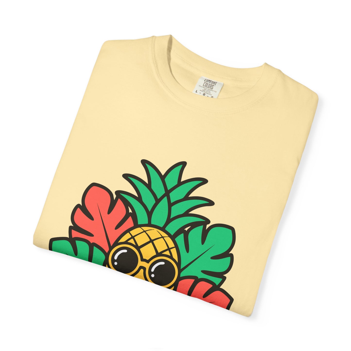 Sippin' into Summer Unisex T-Shirt - Fun Pineapple Design for Beach Days