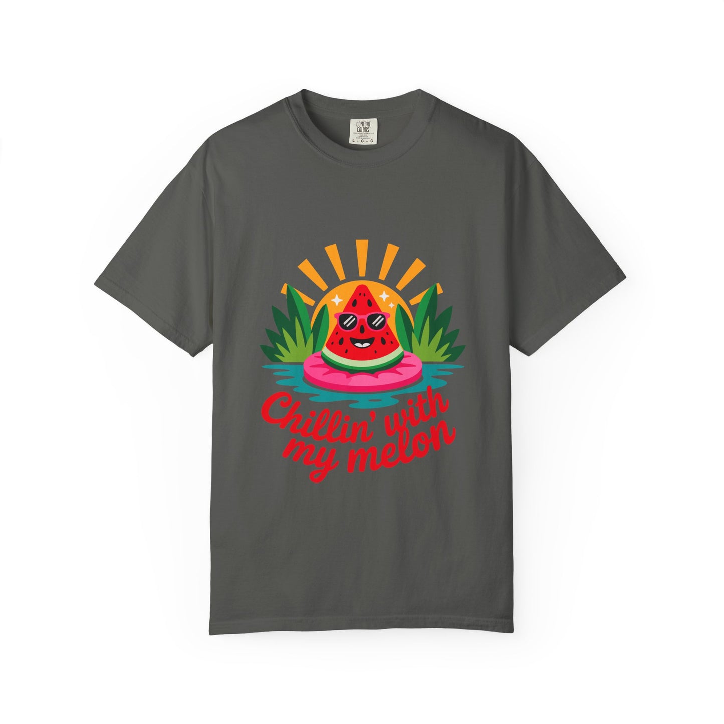 Chillin' with My Melon T-Shirt | Fun Unisex Summer Tee