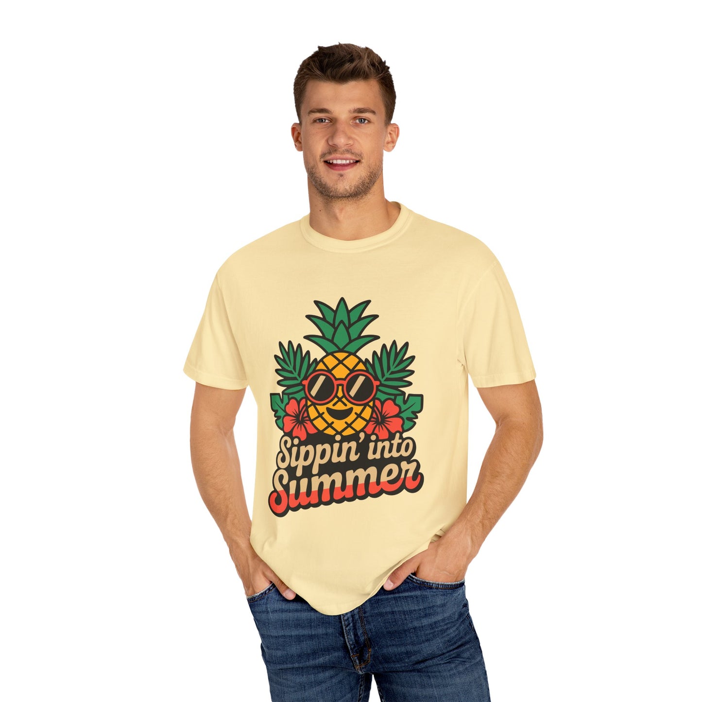Summer Vibes Unisex T-Shirt - ‘Sippin’ into Summer’