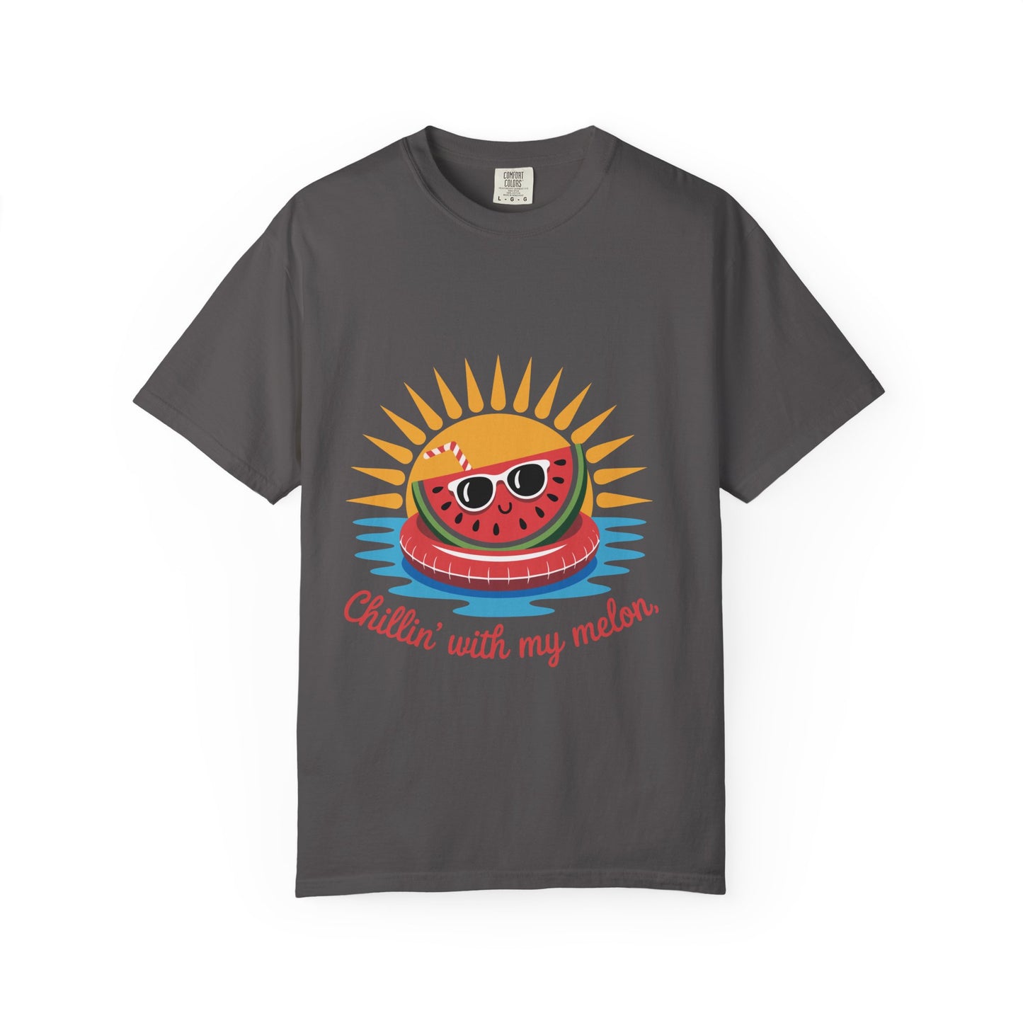 Chillin' With My Melon T-Shirt - Summer Vibes Unisex Tee