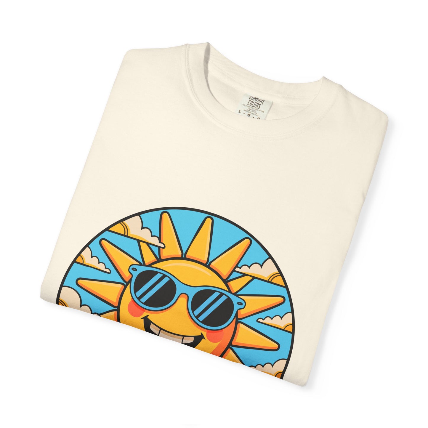Sunshine Vibes Only Unisex Garment-Dyed T-Shirt - Feel-Good Summer Wear