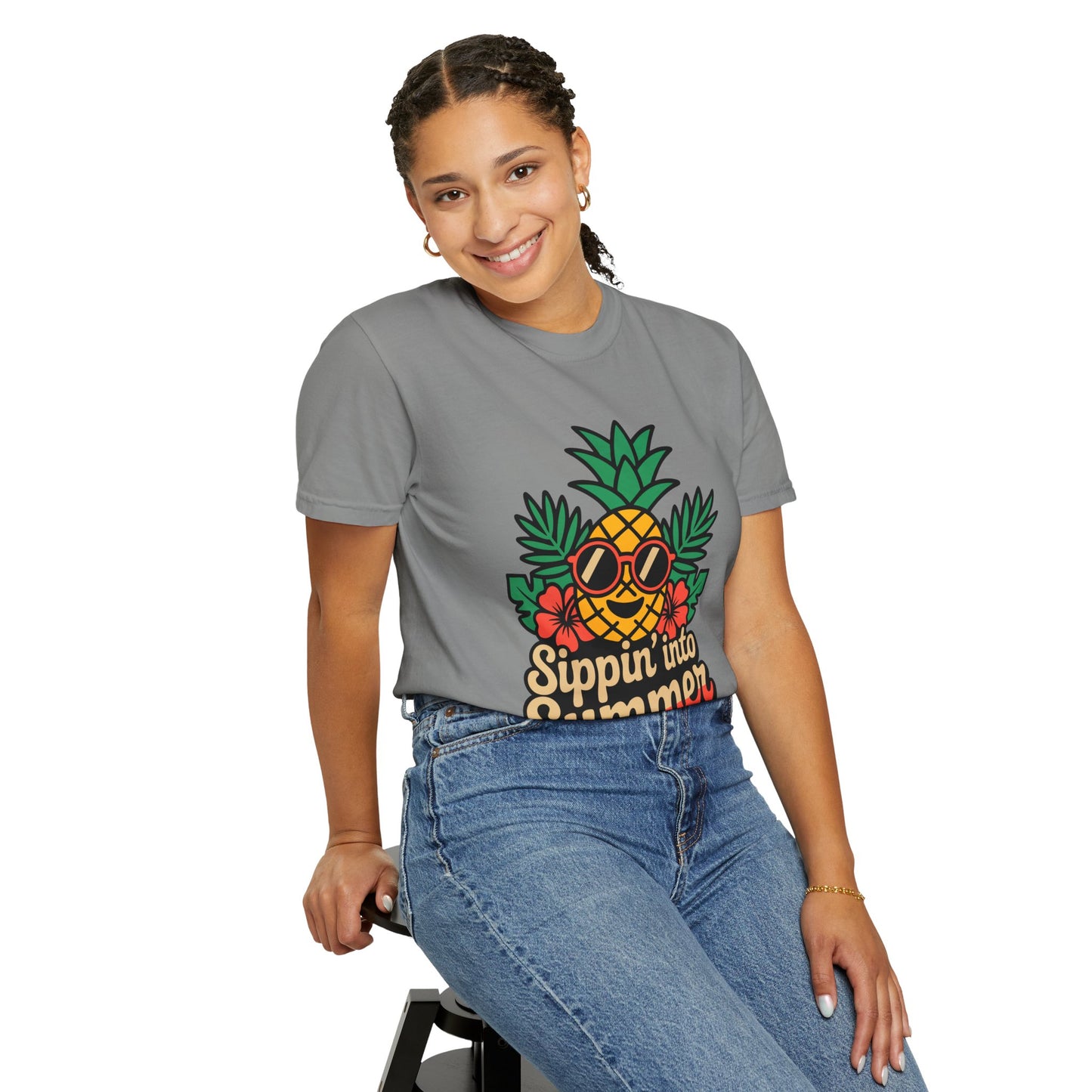 Summer Vibes Unisex T-Shirt - ‘Sippin’ into Summer’