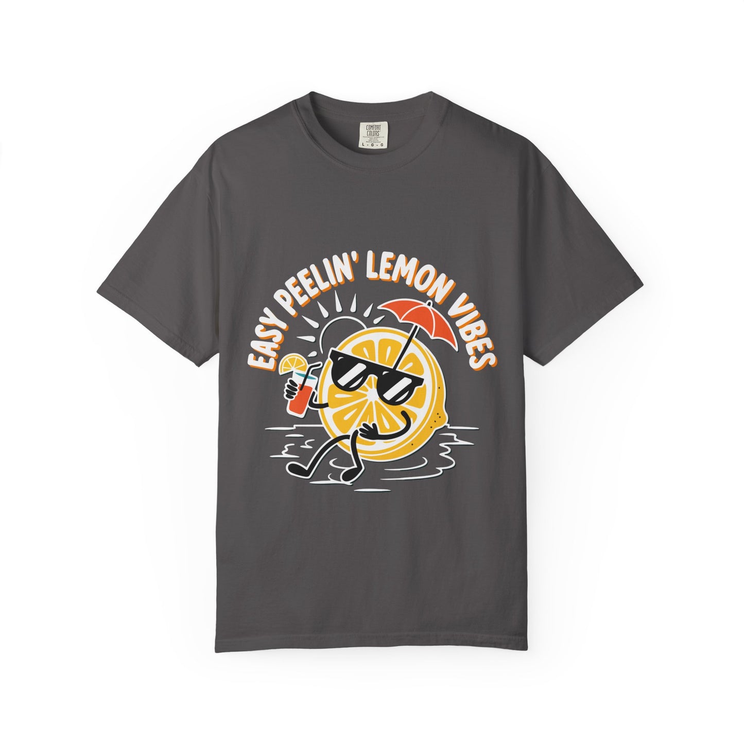 Sunny Vibes T-Shirt, Lemonade Graphic Tee, Summer Casual Wear, Unisex Beach Shirt, Fun Vacation Outfit
