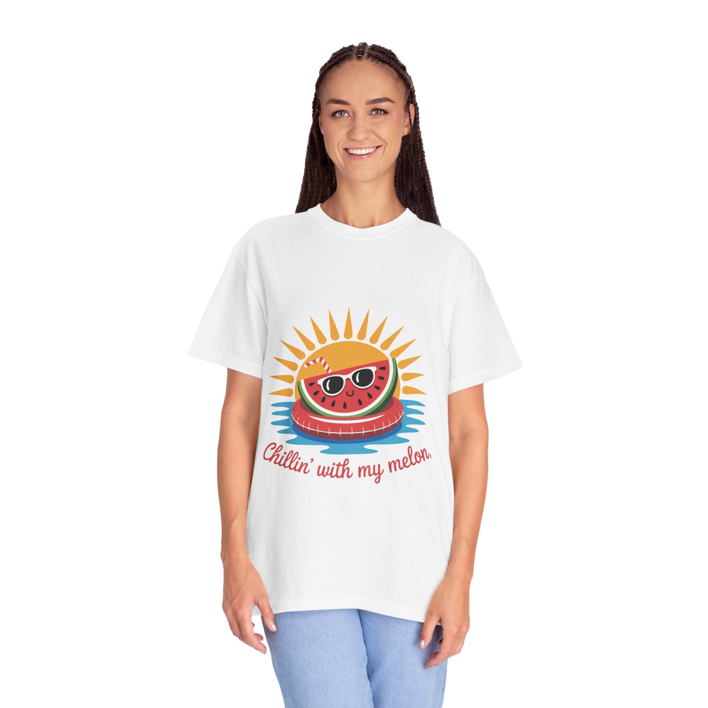 Chillin' With My Melon T-Shirt - Summer Vibes Unisex Tee