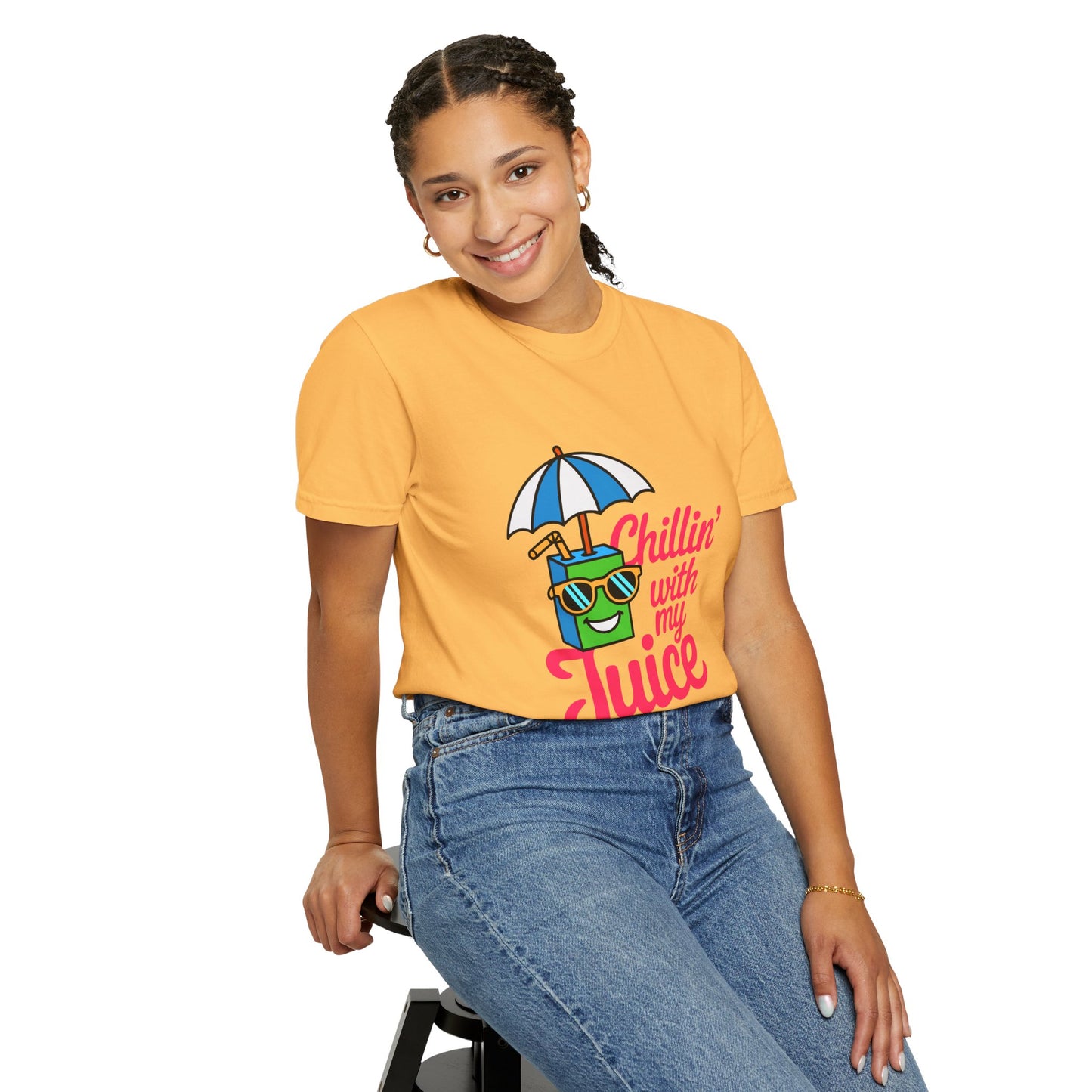Chillin' with My Juice Unisex Garment-Dyed T-Shirt