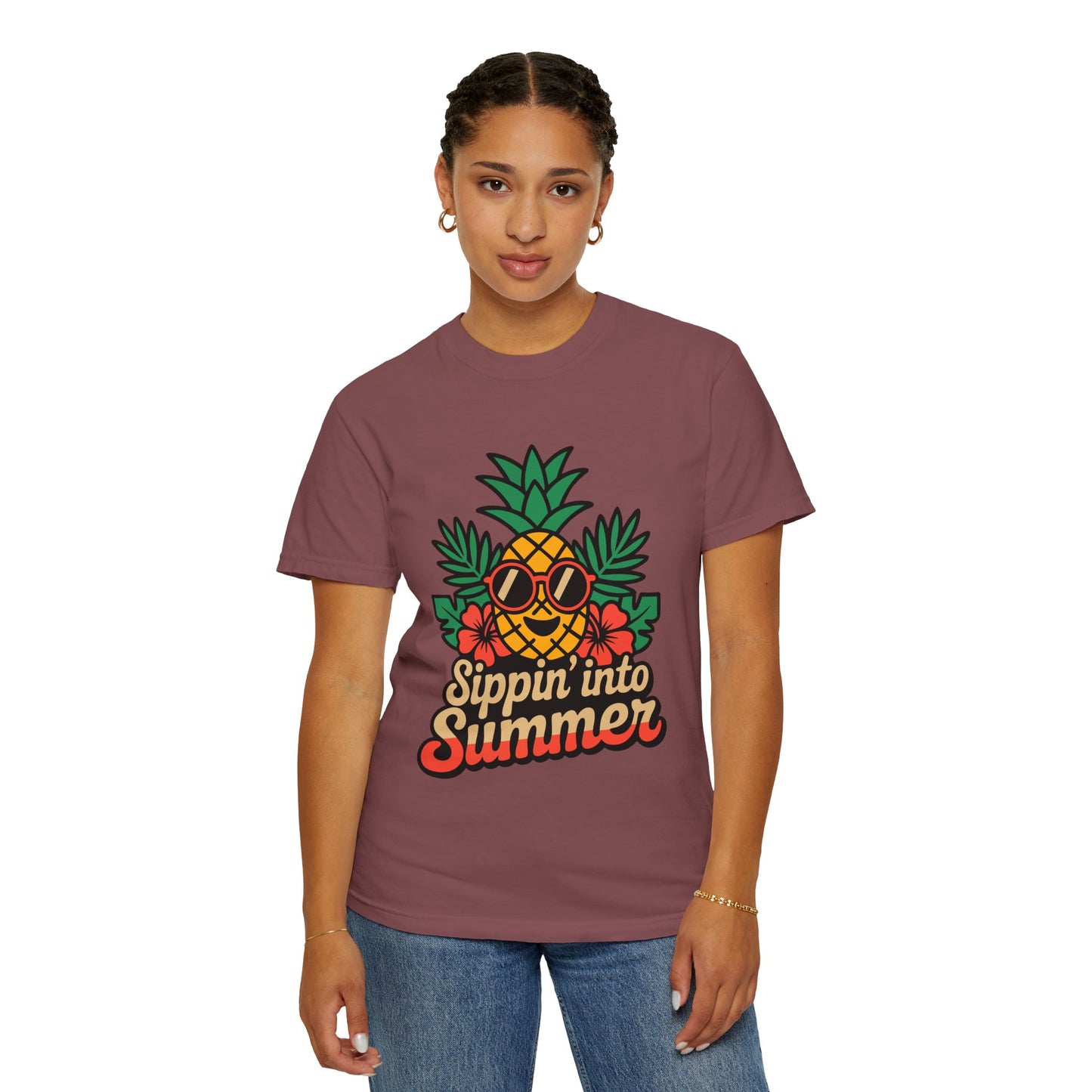 Summer Vibes Unisex T-Shirt - ‘Sippin’ into Summer’