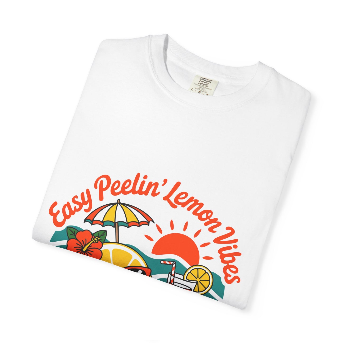 Easy Peelin' Lemon Vibes Unisex T-Shirt - Summer Fun Style